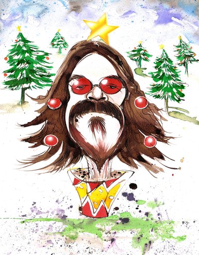 Roy Wood (caricature) by Neale Osborne